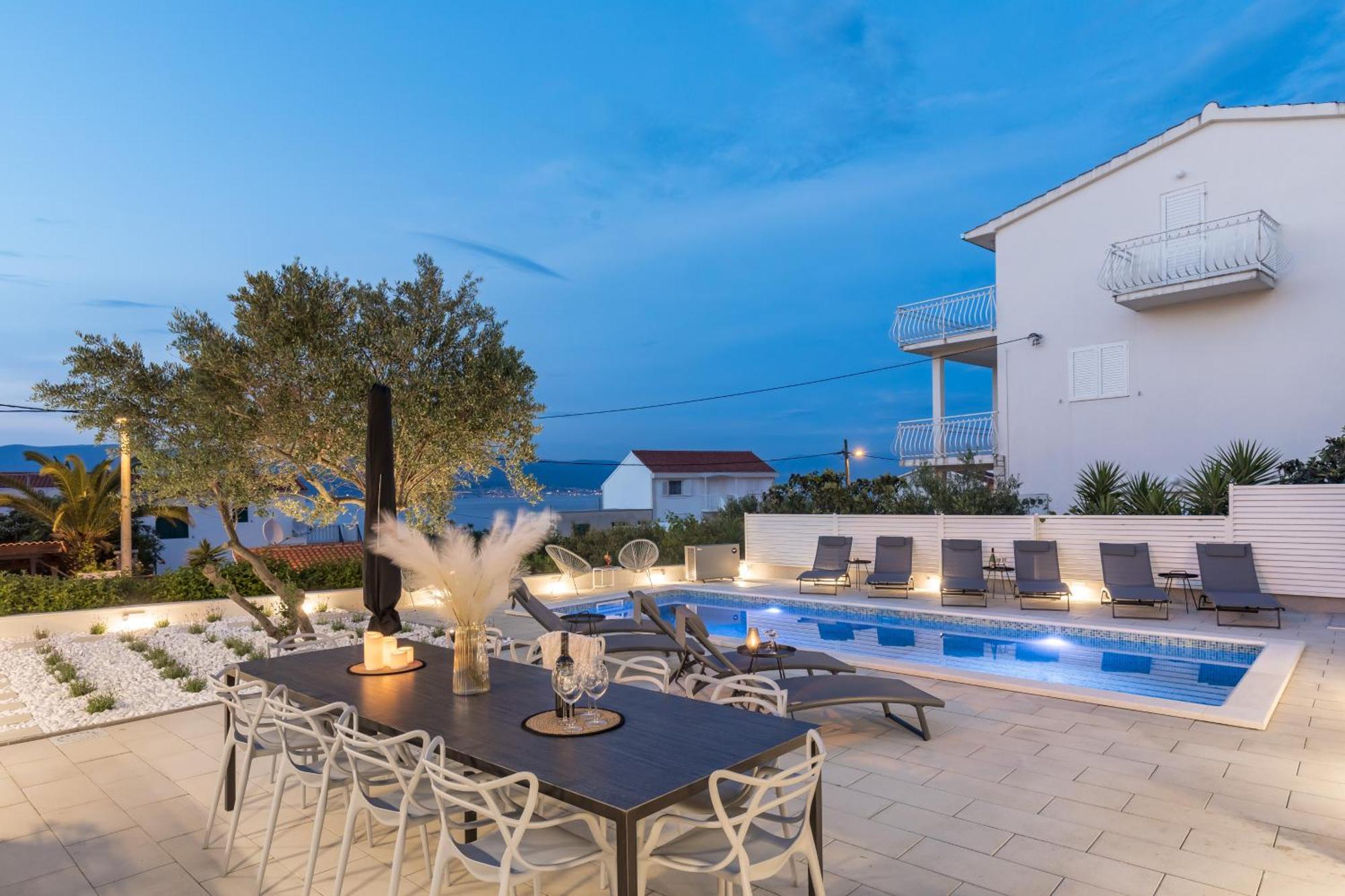 Apartments Marina Trogir Buitenkant foto