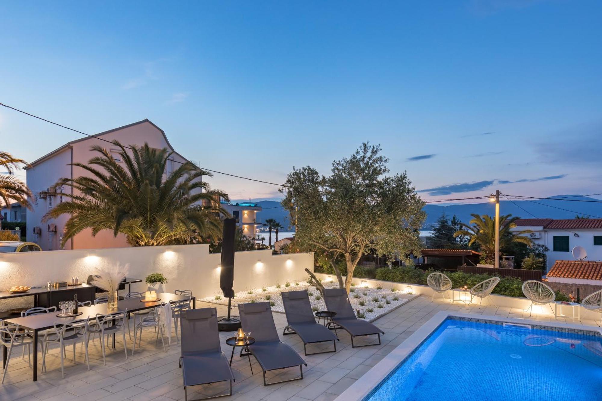 Apartments Marina Trogir Buitenkant foto